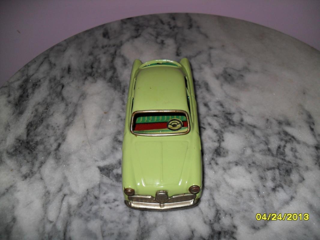 Vintage Tin Litho Friction Alfa Romeo car made in Japan