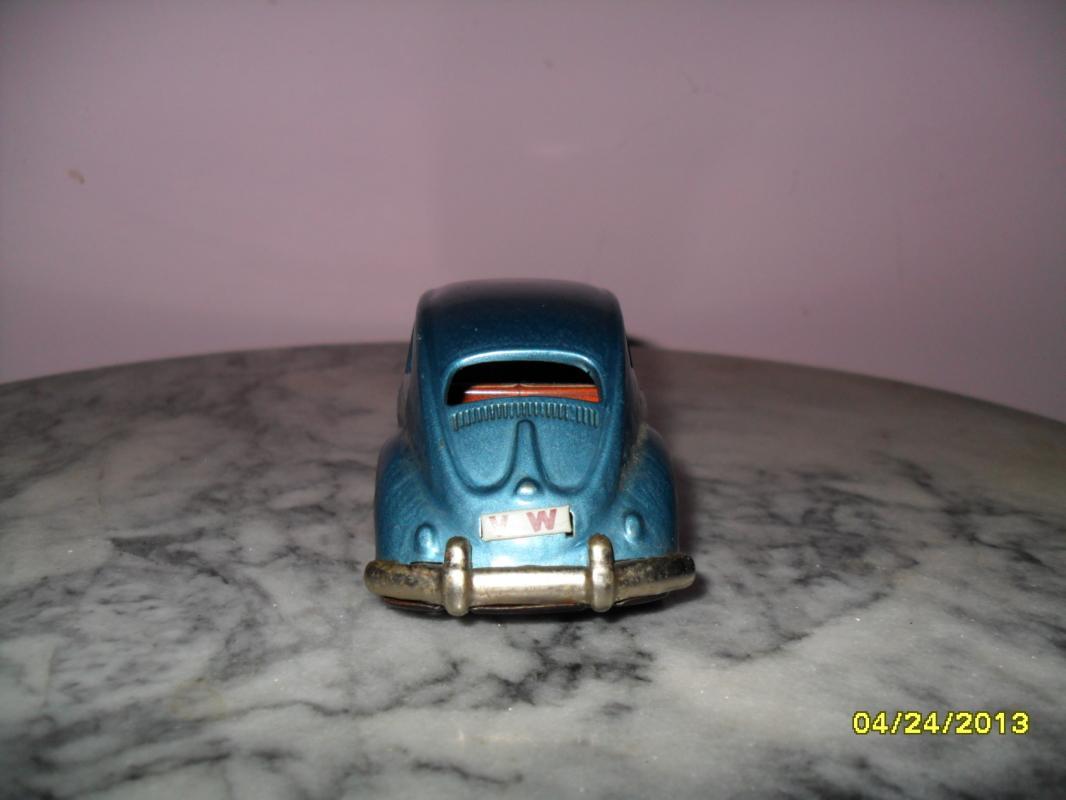 Vintage Tin Litho Friction Volswagan car made in Japan