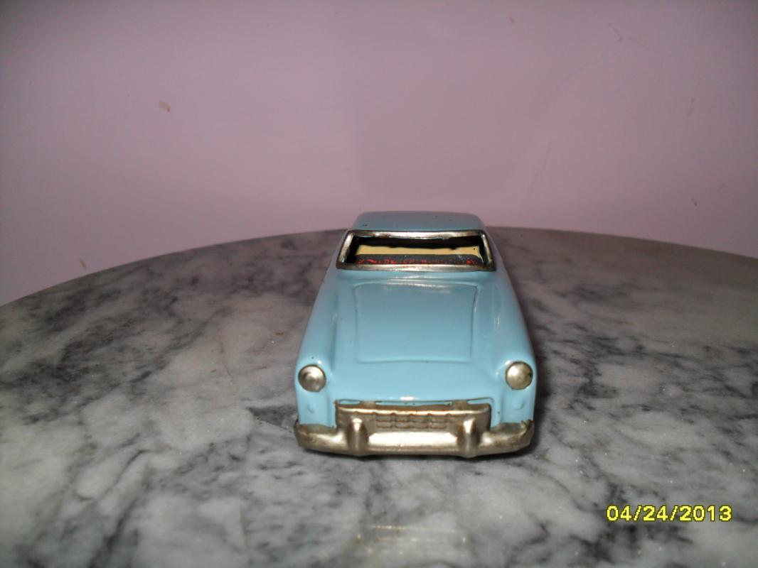 Vintage Tin Litho Friction Ferrari car made in Japan