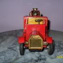 Vintage Tin Litho Friction firtruck car made in Japan