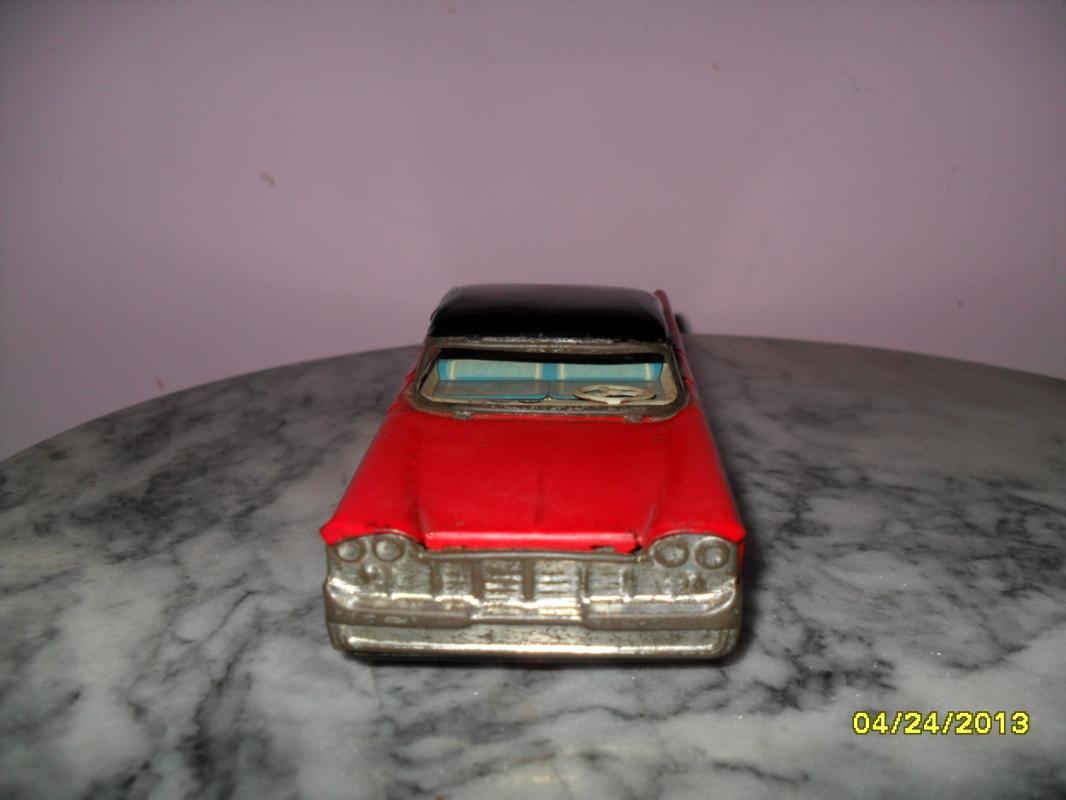 Vintage Tin Litho Friction Impala? car made in Japan