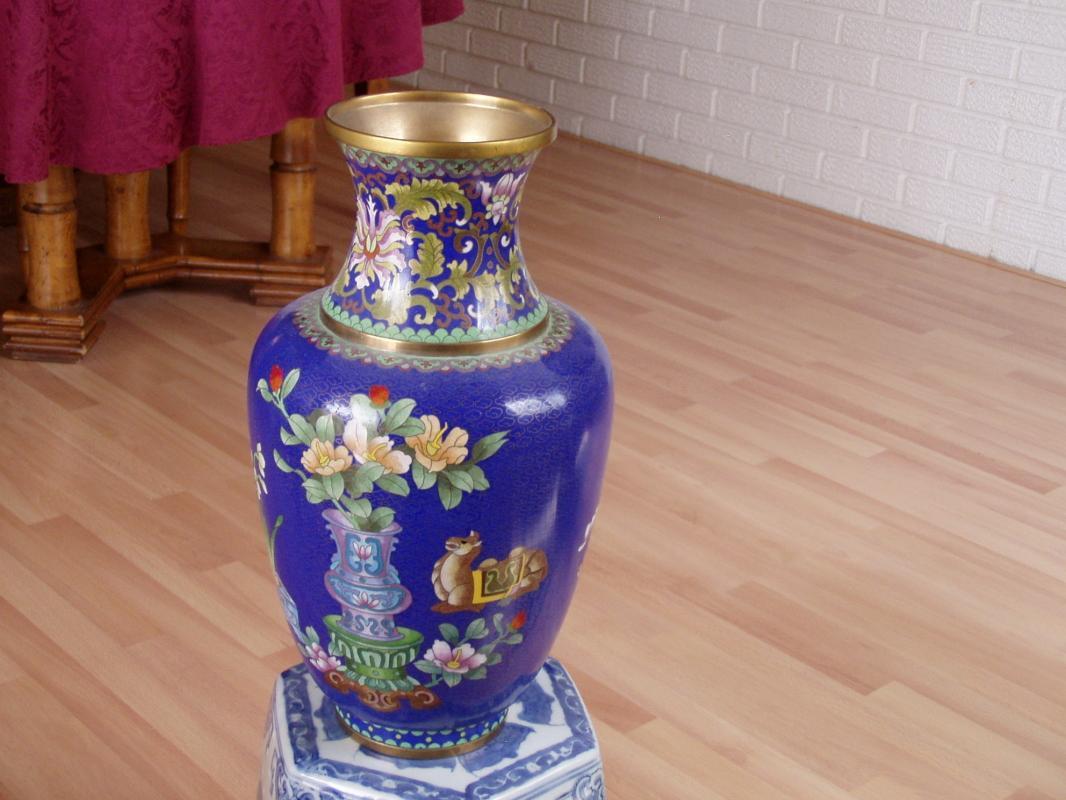 Chinese Cloisonne Vase