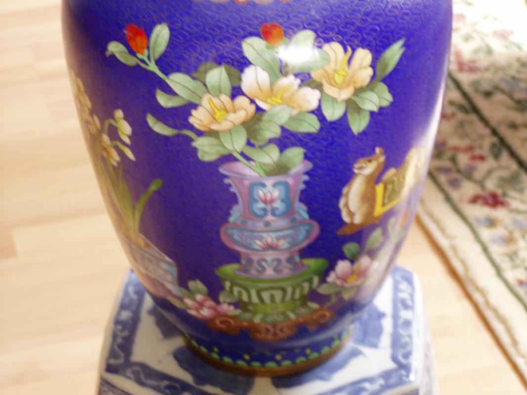 Chinese Cloisonne Vase