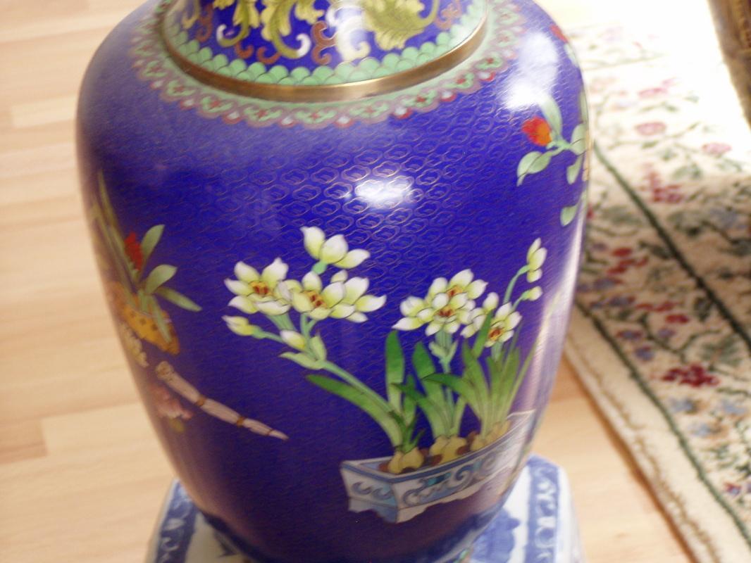 Chinese Cloisonne Vase