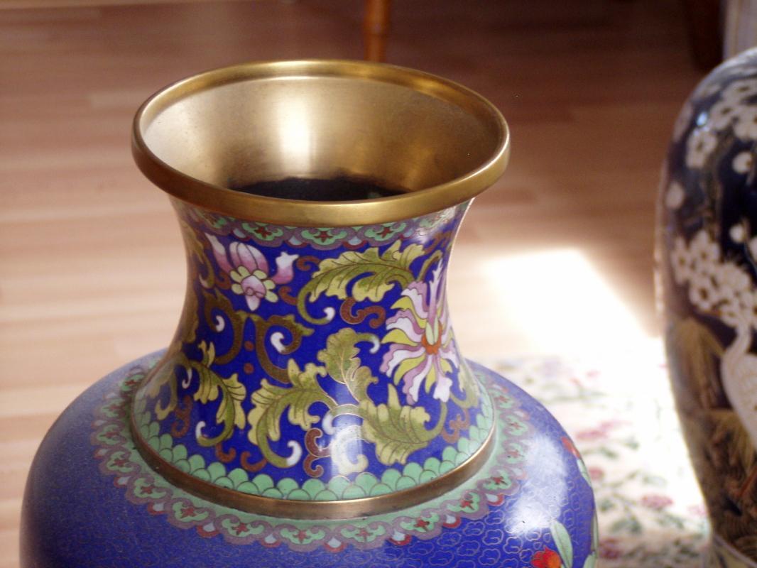 Chinese Cloisonne Vase