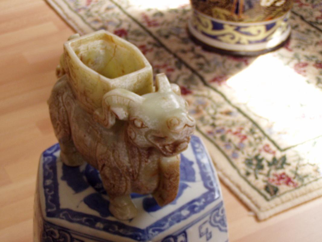 Chinese soapstone carving of a Beast ??