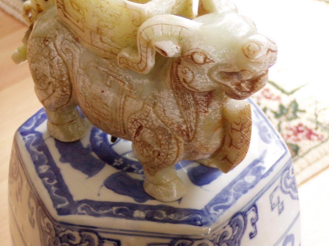 Chinese soapstone carving of a Beast ??