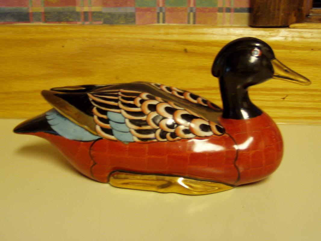 Beautiful Chinese Export Duck