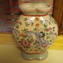 Chinese Double Vase with Dragon