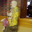 Large Sitting Happy Buddha