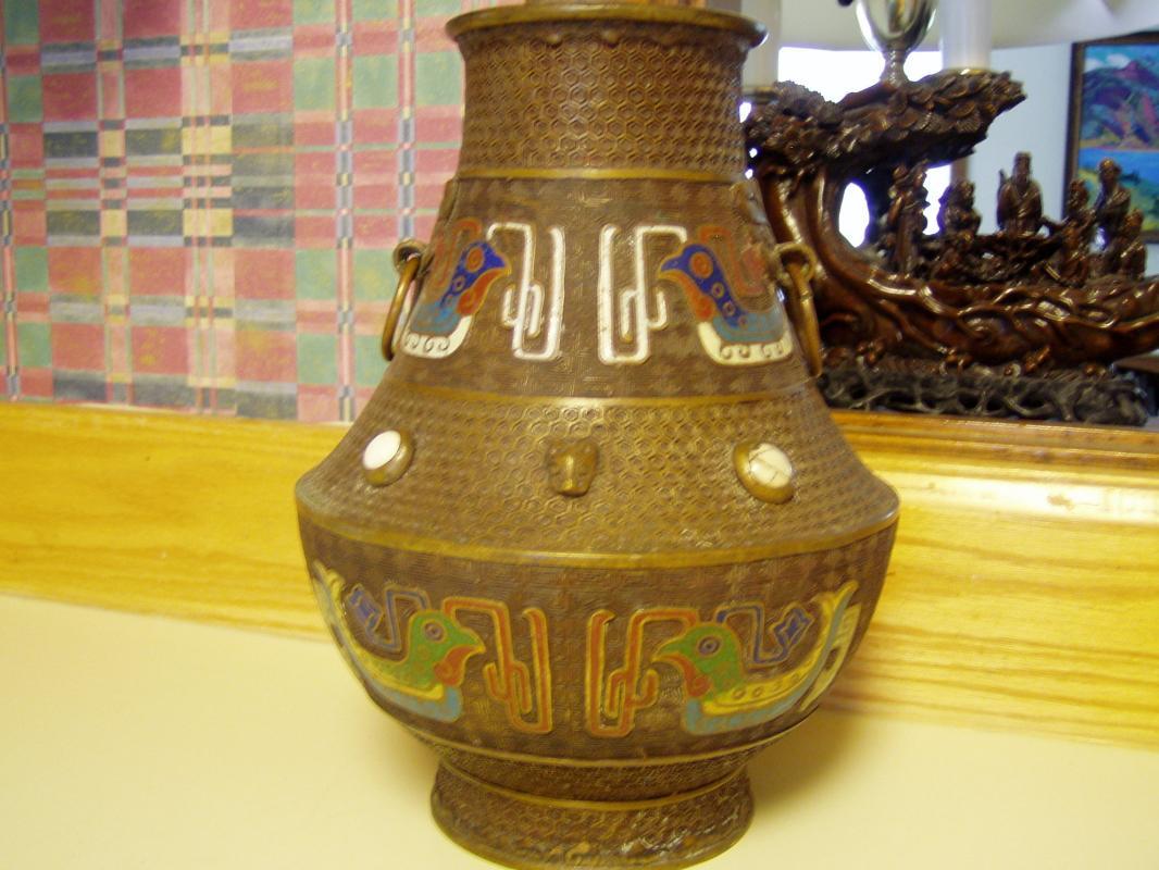 Antique Chinese Bronze Vase