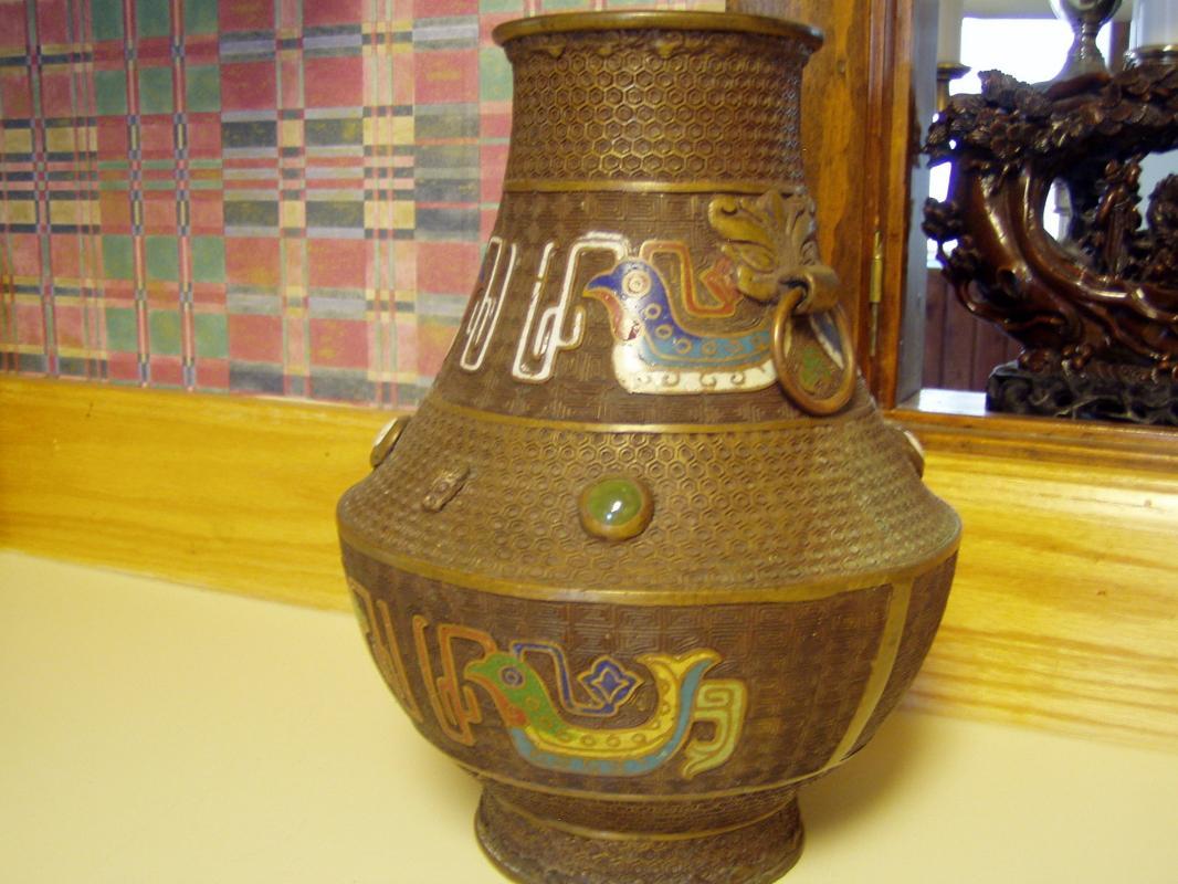 Antique Chinese Bronze Vase