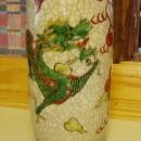 Antique Chinese Crackle Glazed Vase