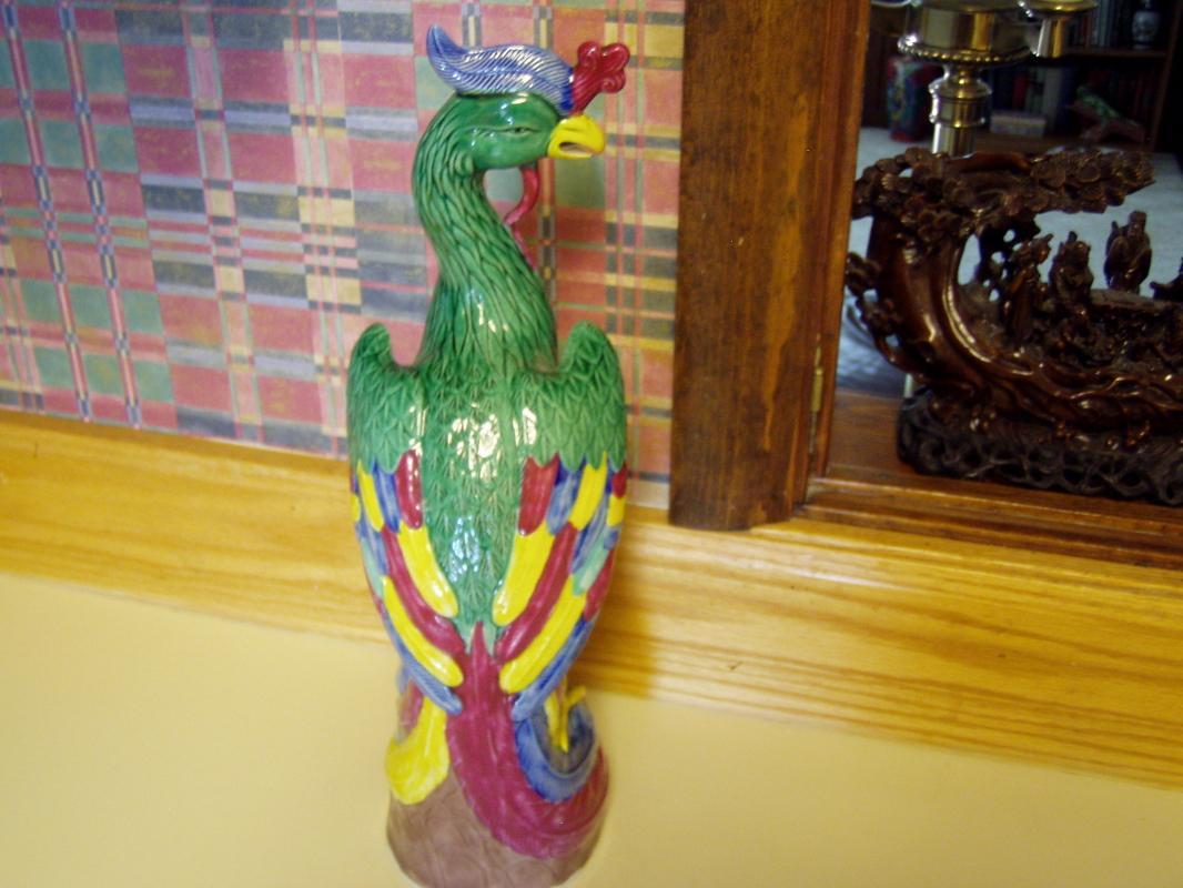 Chinese Export Phoenix Bird