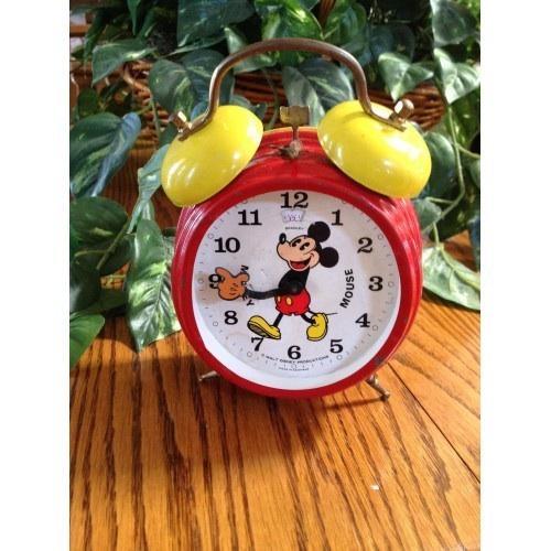 ORIGINAL Vintage Mickey Mouse Alarm Clock....NOT A REPRODUCTION