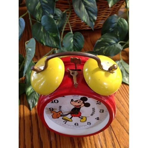 ORIGINAL Vintage Mickey Mouse Alarm Clock....NOT A REPRODUCTION