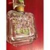 Enameled Vintage French Perfume Bottle Early 1900's