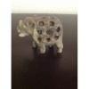 A Very Uniquely Carved Green Jade Large Elephant Figure