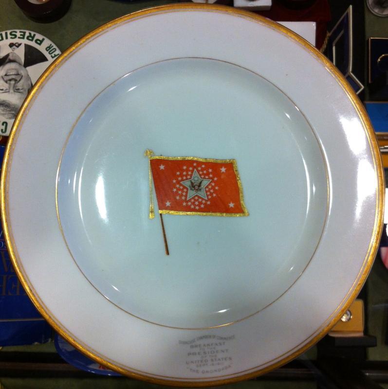 Wm Howard Taft Breakfast Plate