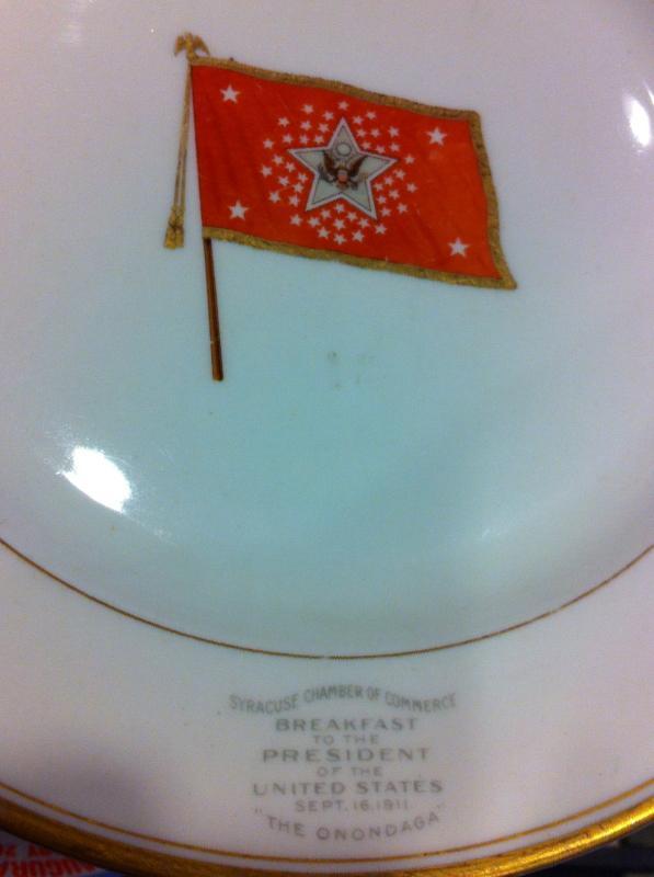 Wm Howard Taft Breakfast Plate