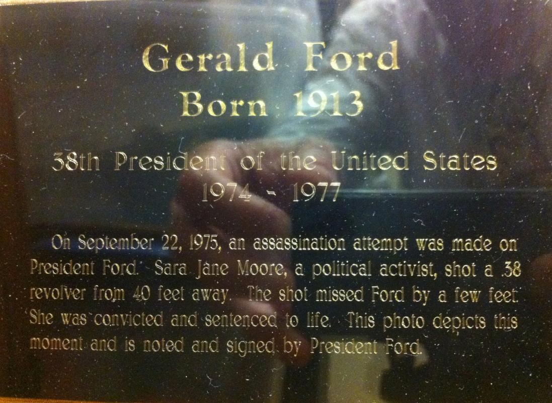 President Gerald Ford Assassination Attempt