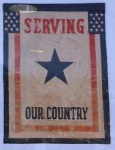 World War I Service Banner