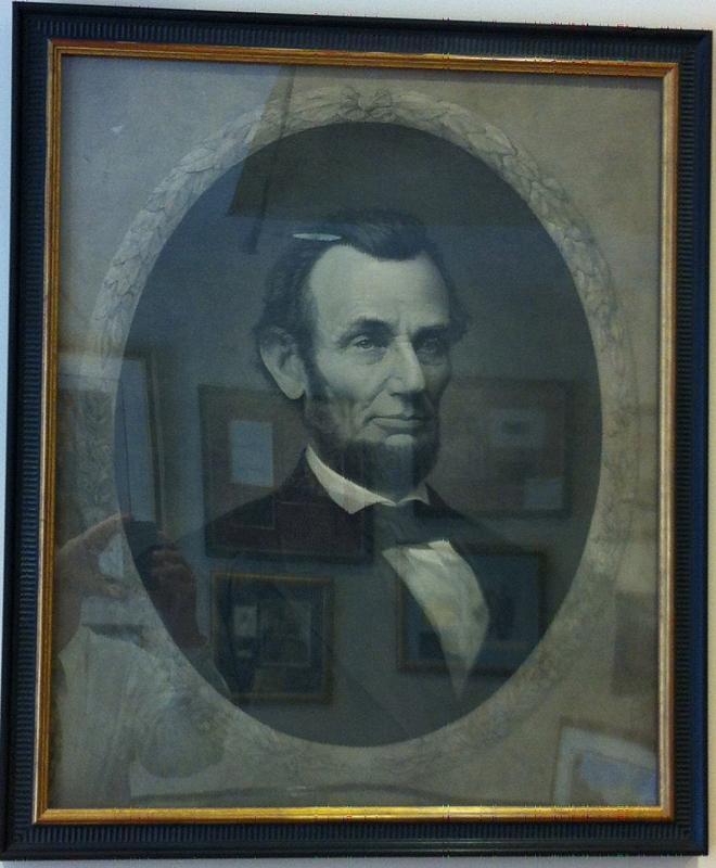 Engraving of Abraham Lincoln