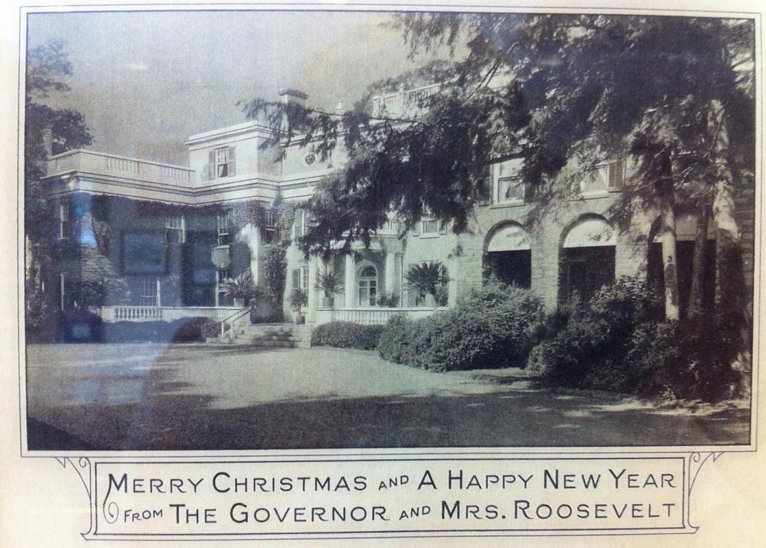 Franklin D Roosevelt 1932 Christmas Card