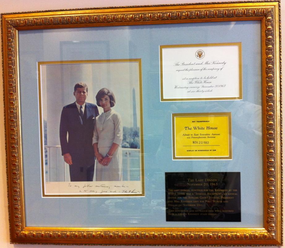 The Last Invitation of John F. Kennedy