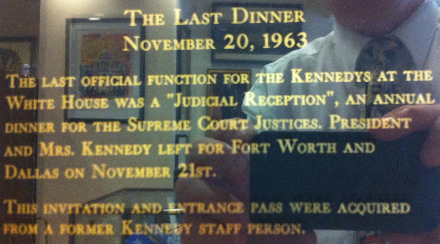 The Last Invitation of John F. Kennedy