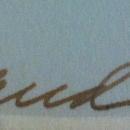 Signature of Mamie Eisenhower