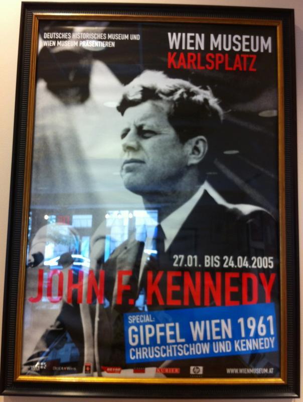 John F Kennedy Exhibit Poster