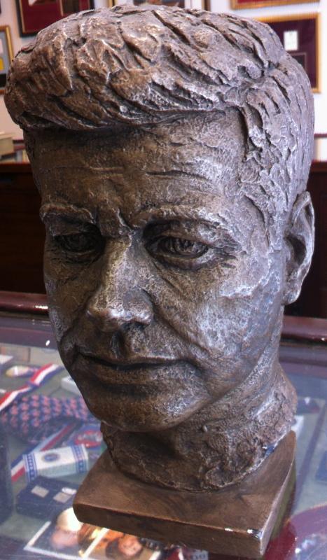 John F. Kennedy bust