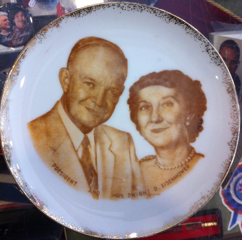 Eisenhower Commemorative Plate