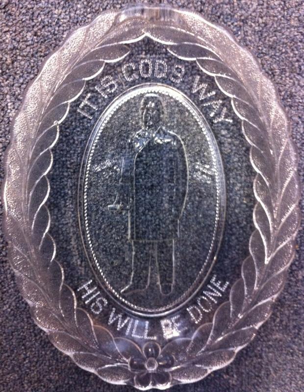 McKinley Memorial Bread Plate