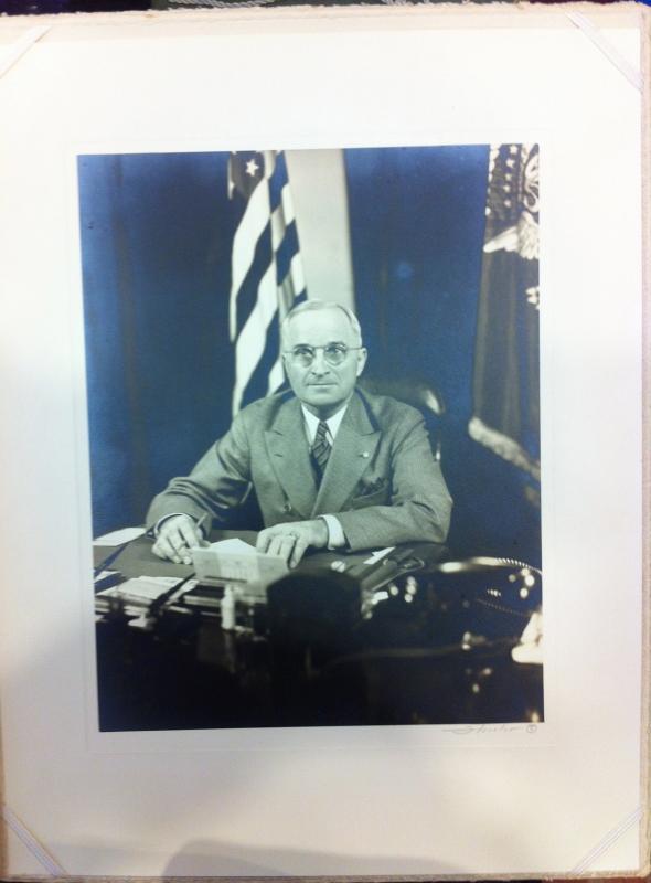 Portrait of President Harry S Truman