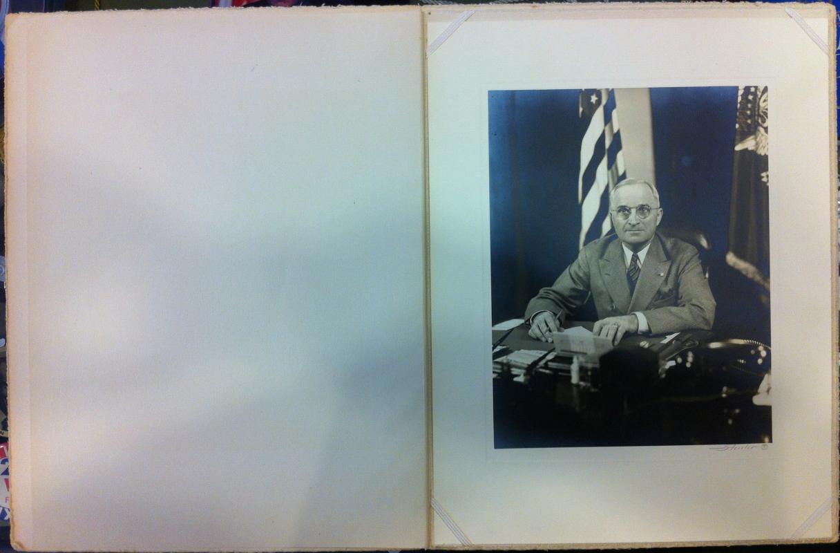 Portrait of President Harry S Truman