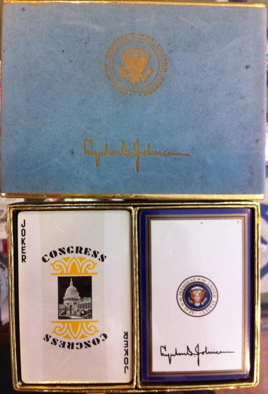 Lyndon B. Johnson Playing Cards