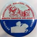 South Dakota Delegation button