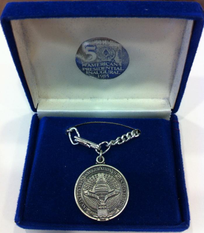 Ronald Reagan 2d Inaugural charm bracelet