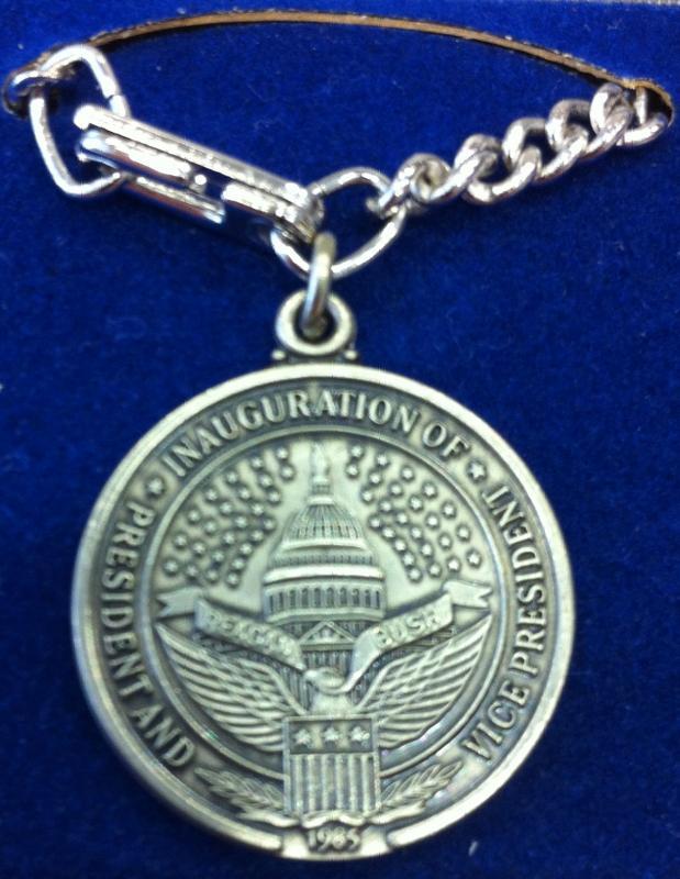 Ronald Reagan 2d Inaugural charm bracelet