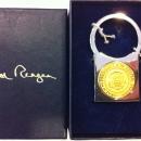 Ronald Reagan Official Silver Key Chain