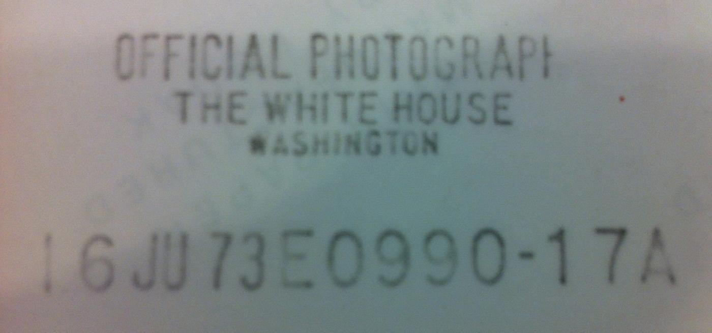 President Richard Nixon White House Photograph