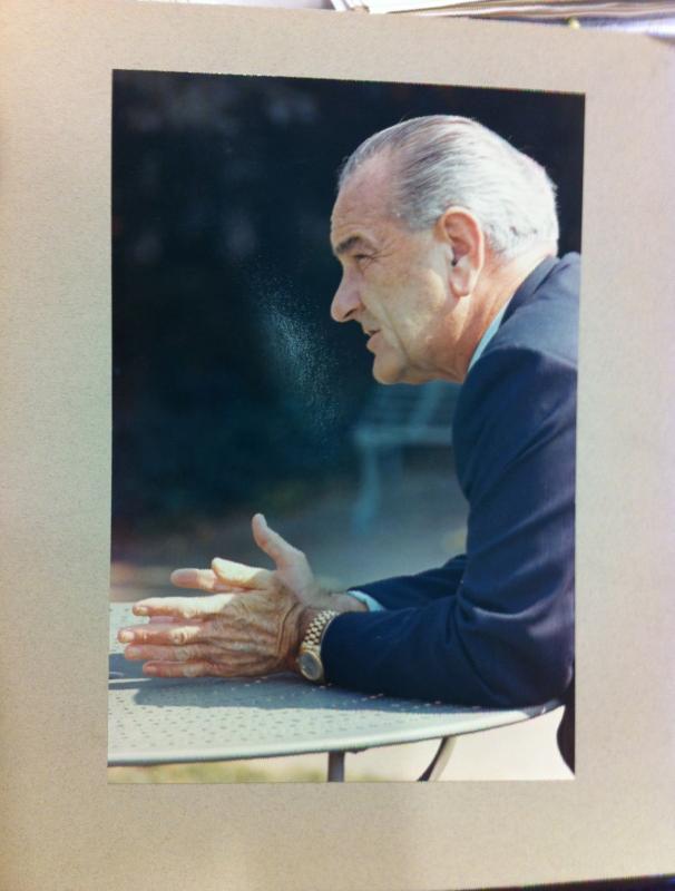 President Lyndon B. Johnson Official White House Photograph
