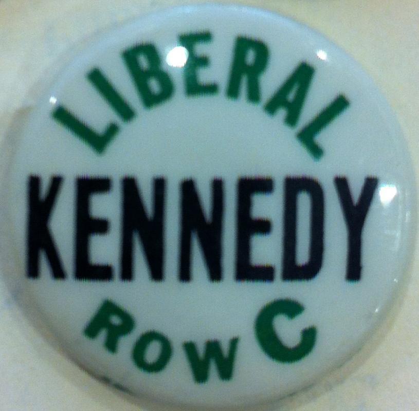 John F. Kennedy 1960 Convention Button