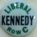 John F. Kennedy 1960 Convention Button