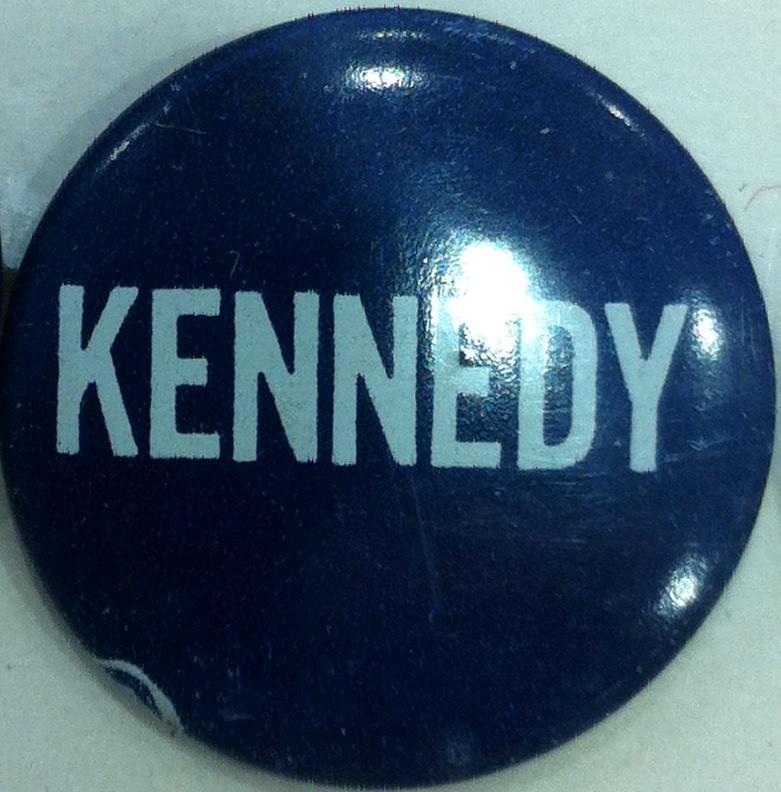 Ted Kennedy Campaign for Senate button 1980