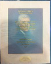 Richard Nixon White House Gift Print Christmas Card 1970
