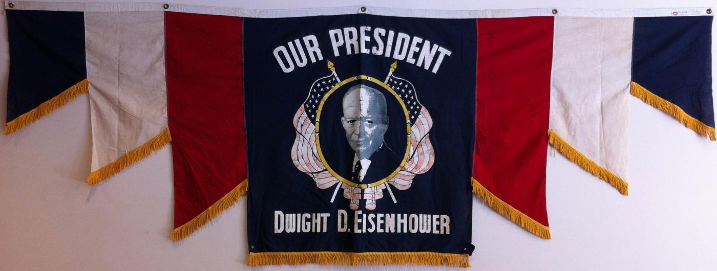 Dwight D Eisenhower Inaugural Banner