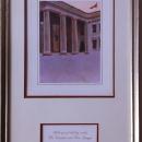 Ronald Reagan White House Christmas Card Gift Print 1984